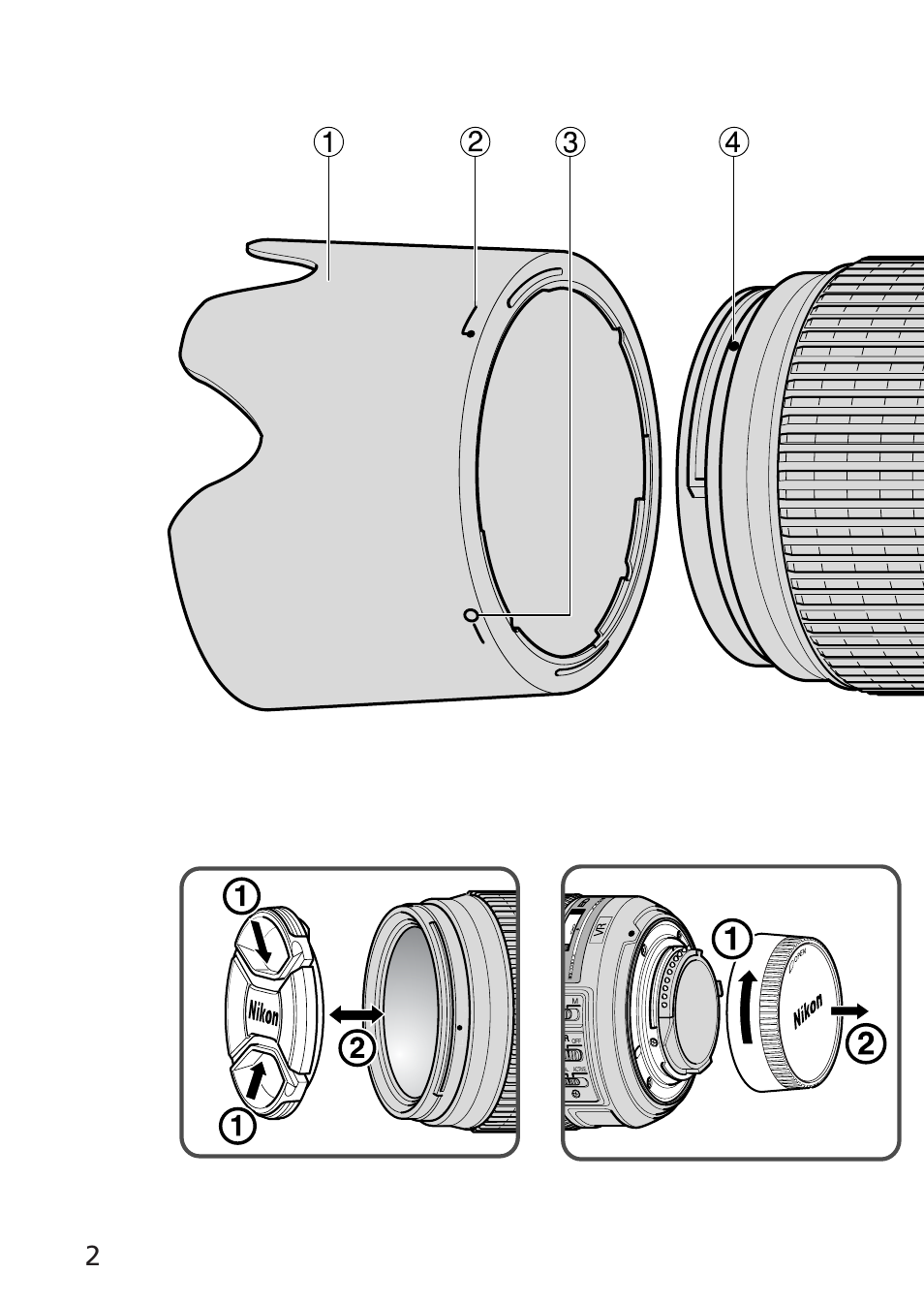 Nikon AF-S VR 70-300_f-4.5-5.6G IF-ED User Manual | Page 2 / 92