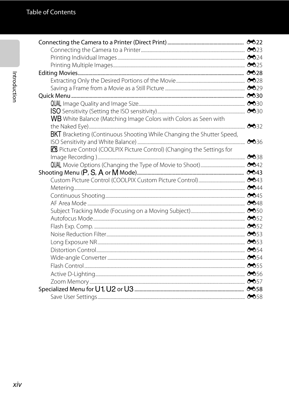 Nikon P7100 User Manual | Page 16 / 260