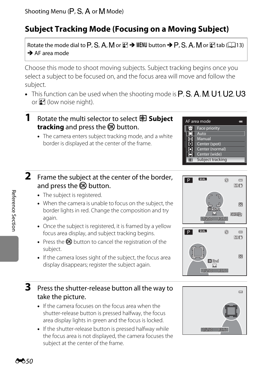 E50), E 50 | Nikon P7100 User Manual | Page 176 / 260