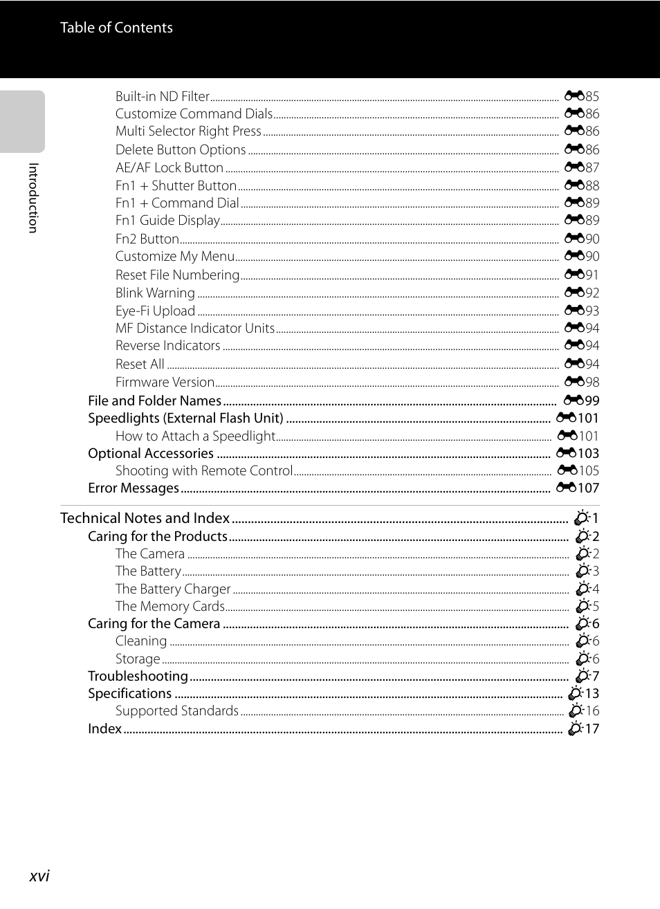 Nikon P7100 User Manual | Page 18 / 260