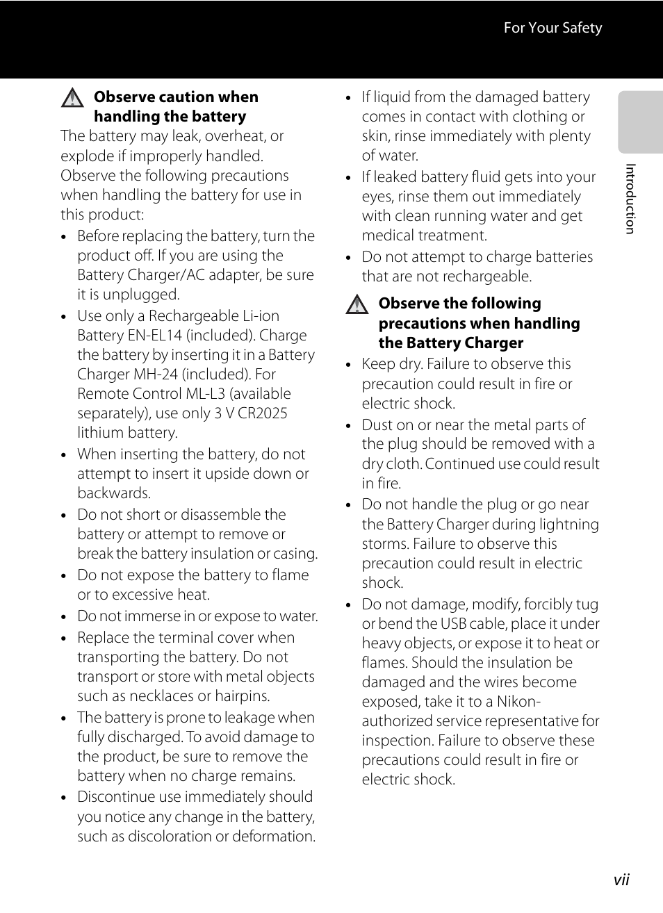 Nikon P7100 User Manual | Page 9 / 260
