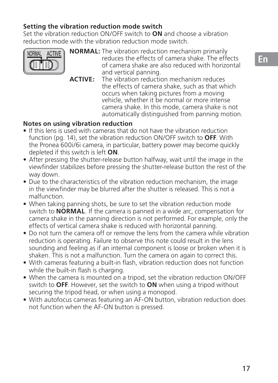 Jp en de fr es se ru nl it ck ch kr | Nikon AF-S VR 28-300mm f-3.5-5.6GED User Manual | Page 17 / 152