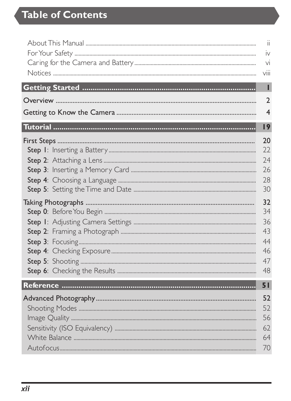 Nikon D1X User Manual | Page 11 / 236