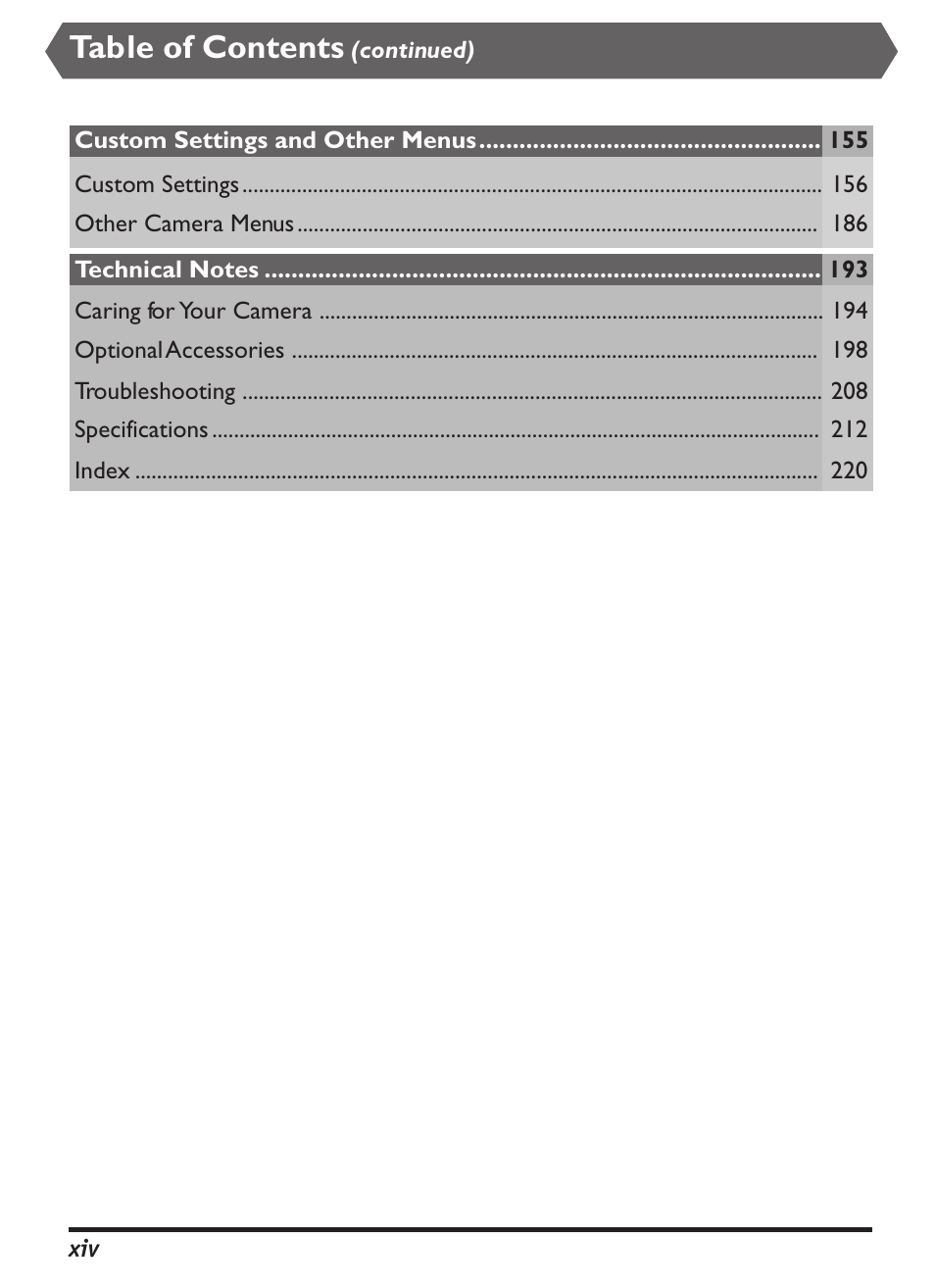 Nikon D1X User Manual | Page 13 / 236