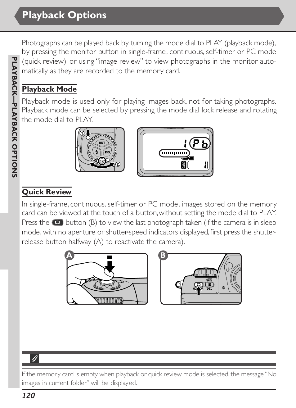 Playback options | Nikon D1X User Manual | Page 133 / 236