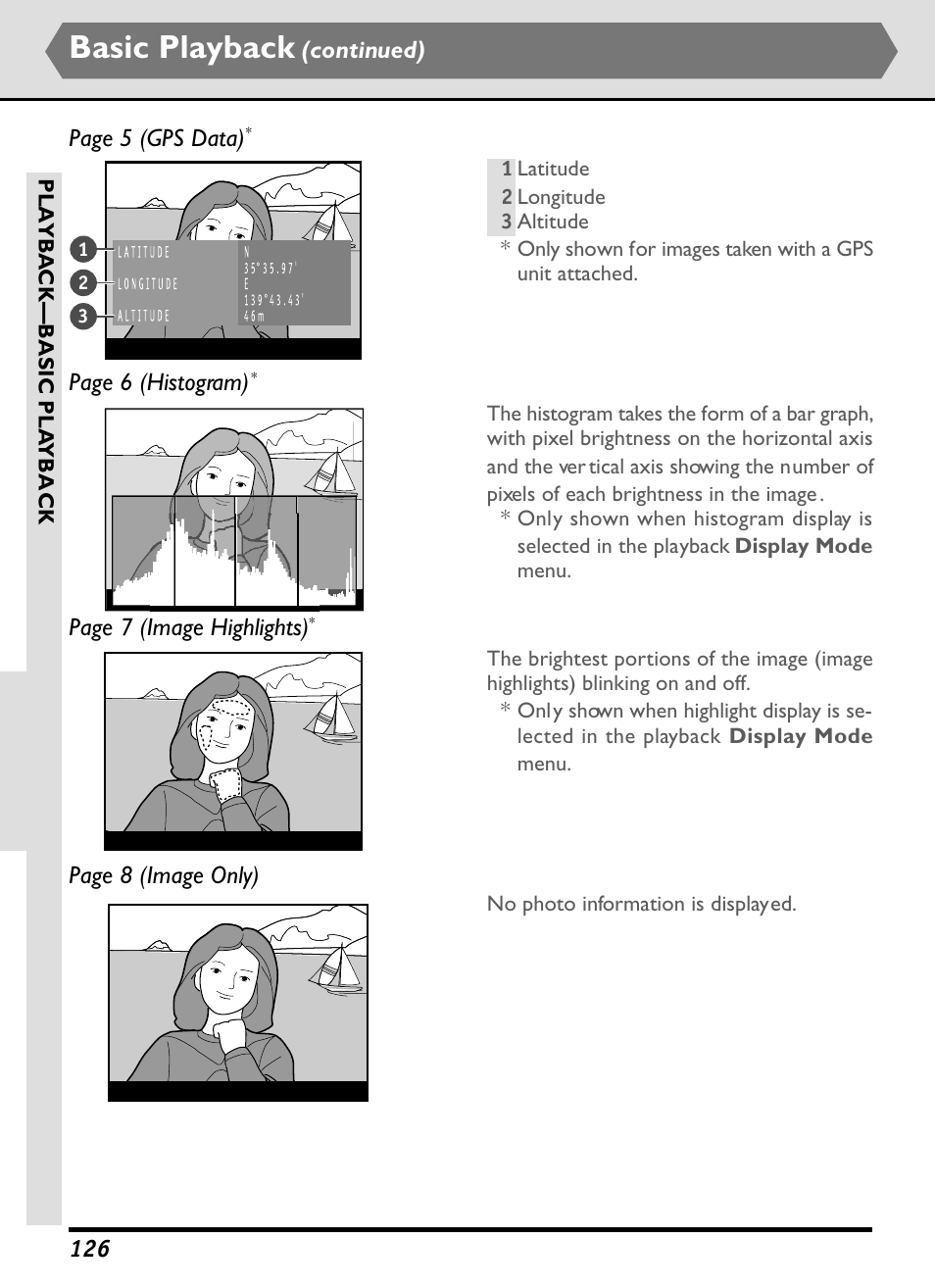 Basic playback | Nikon D1X User Manual | Page 139 / 236