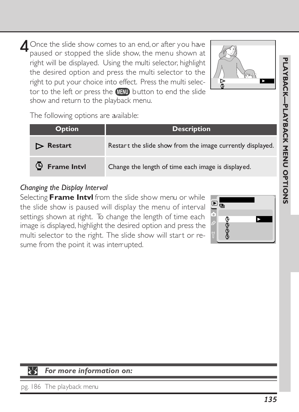 For more information on | Nikon D1X User Manual | Page 148 / 236