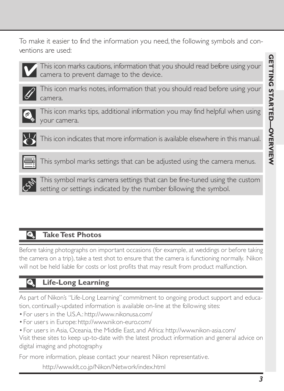 Nikon D1X User Manual | Page 16 / 236