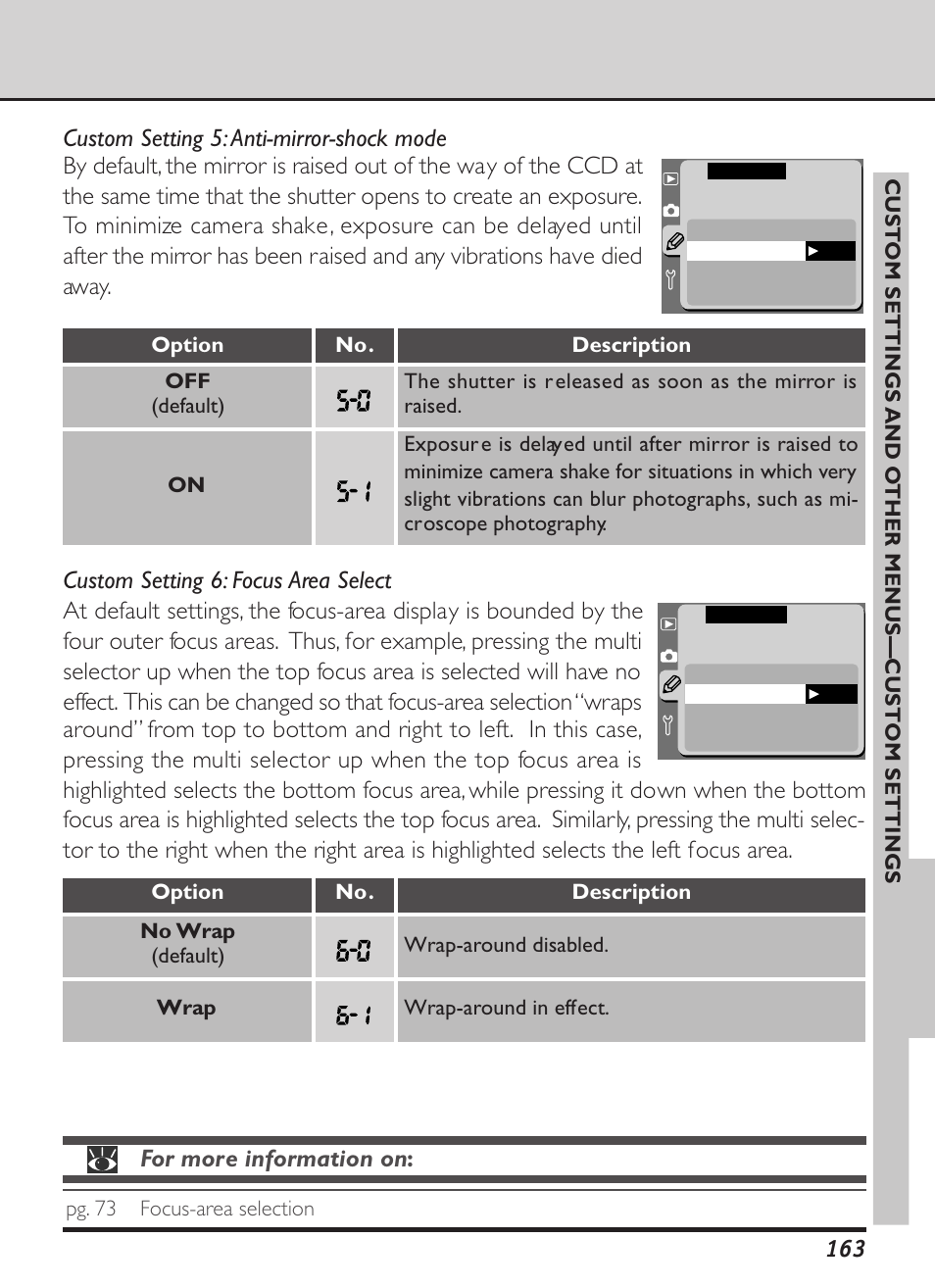 For more information on | Nikon D1X User Manual | Page 176 / 236