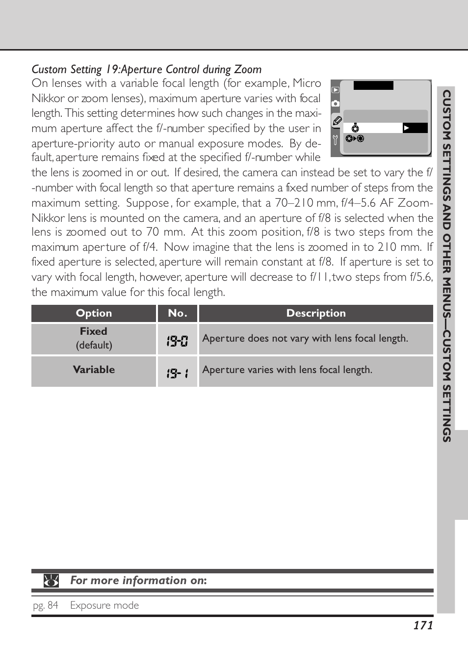 For more information on | Nikon D1X User Manual | Page 184 / 236