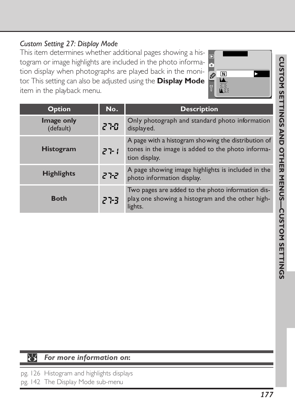 For more information on | Nikon D1X User Manual | Page 190 / 236