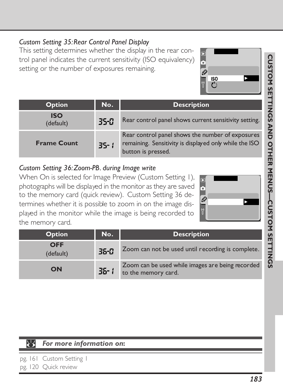 For more information on | Nikon D1X User Manual | Page 196 / 236