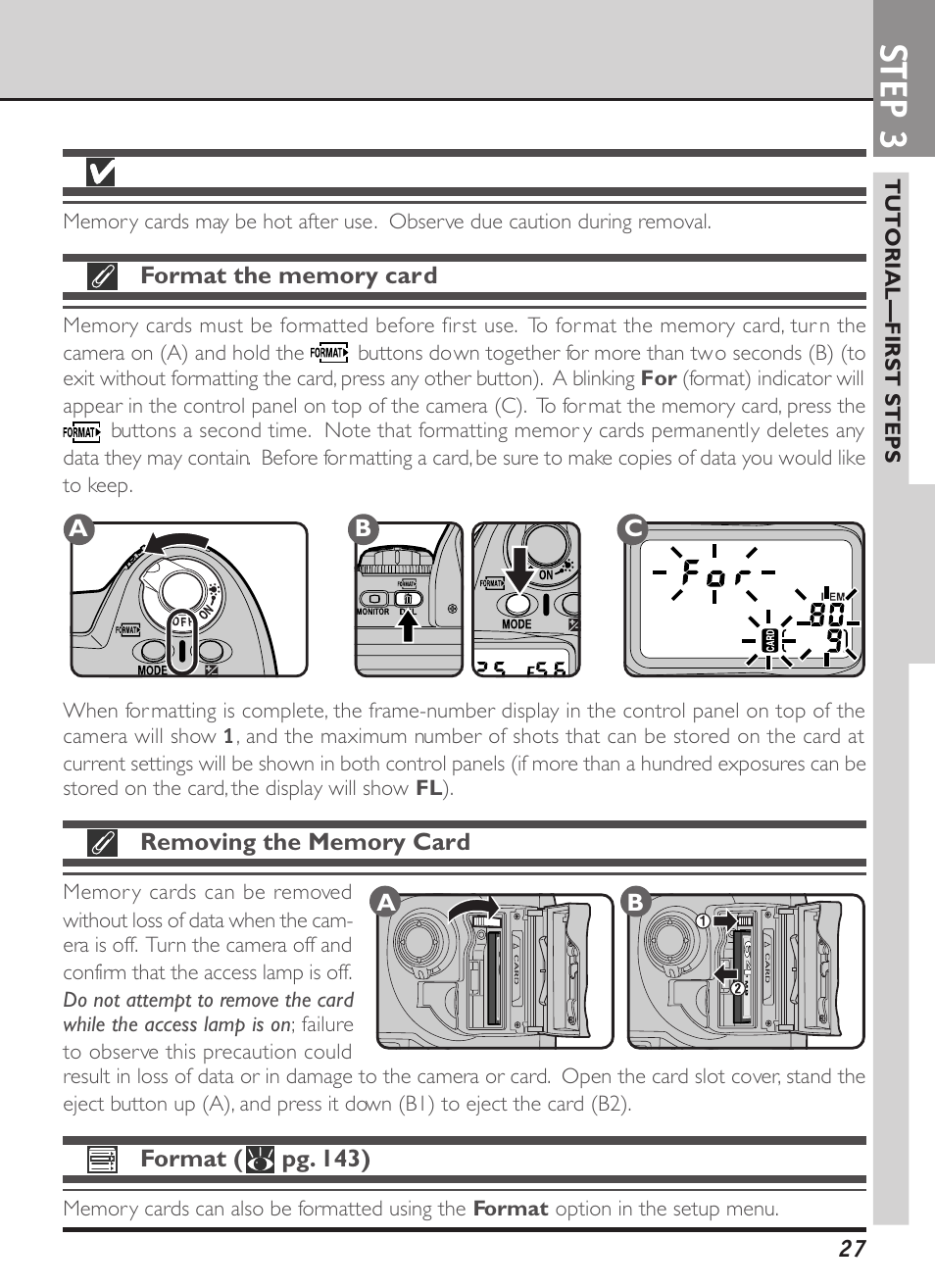 Step 3 | Nikon D1X User Manual | Page 40 / 236