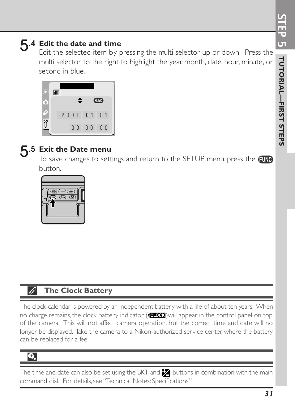 Step 5 | Nikon D1X User Manual | Page 44 / 236