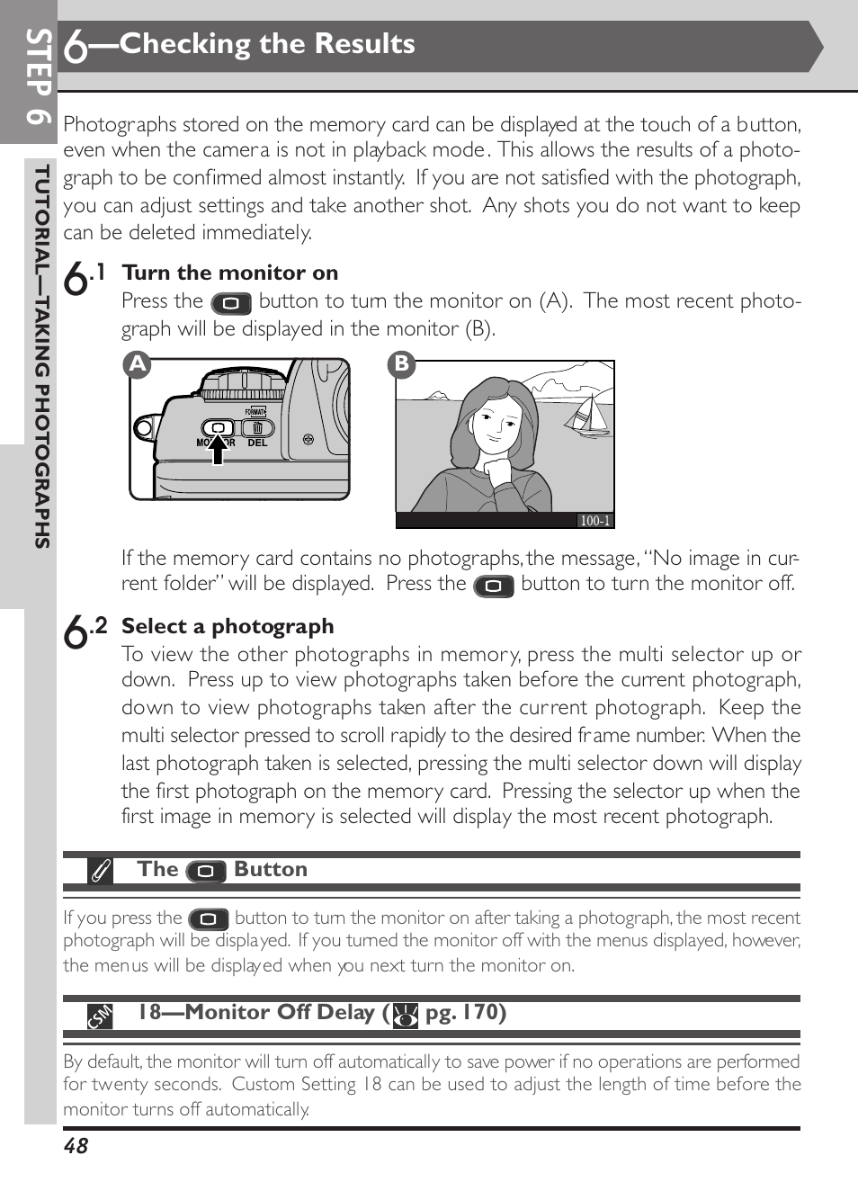 Step 6, Checking the results | Nikon D1X User Manual | Page 61 / 236