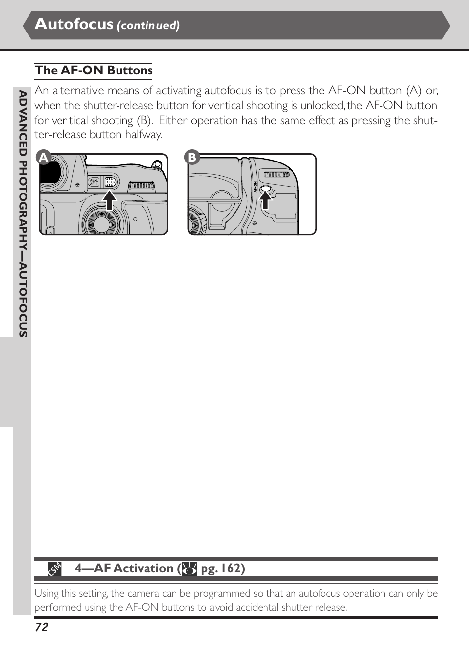 Autofocus | Nikon D1X User Manual | Page 85 / 236