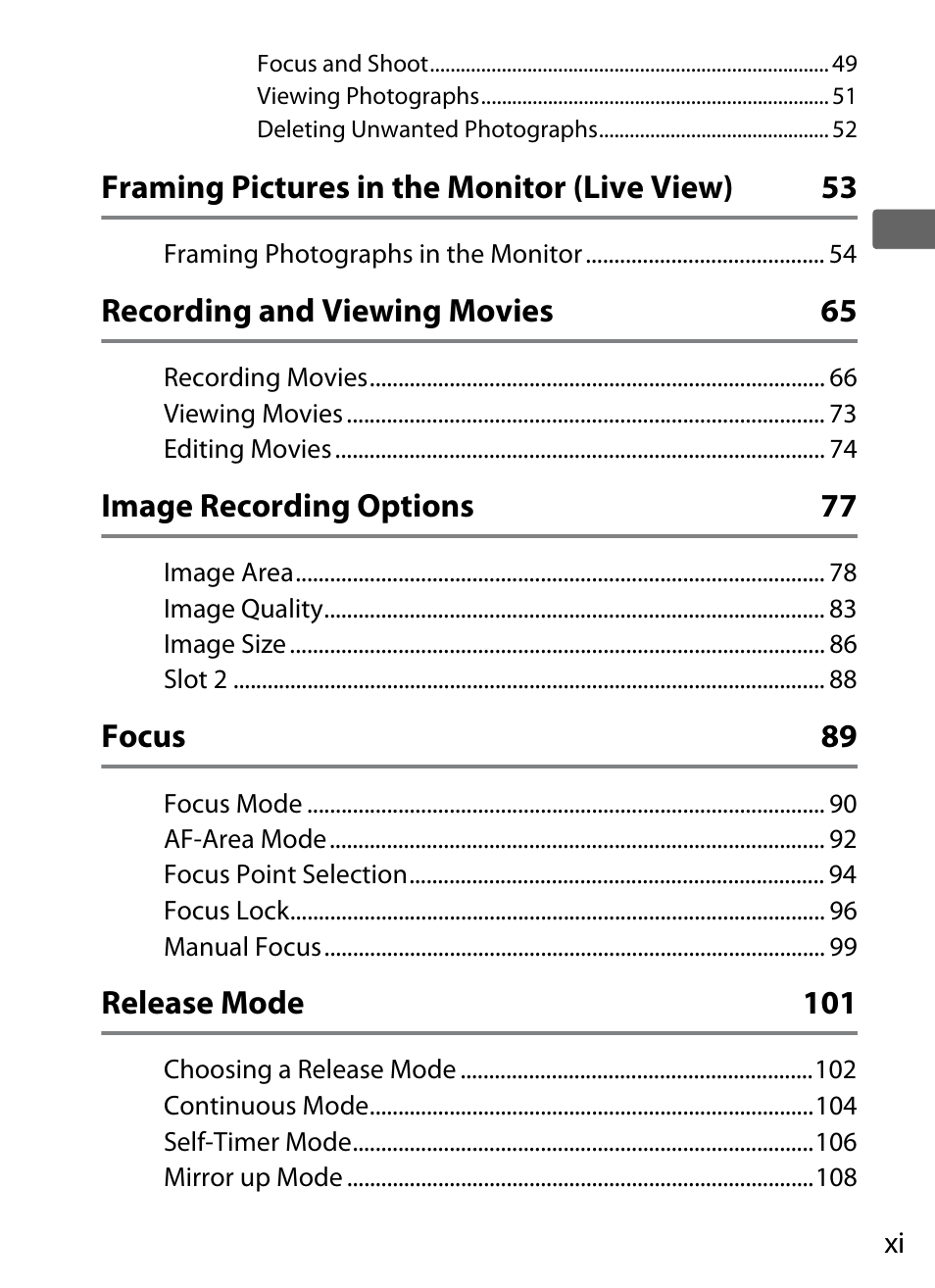 Nikon D3S User Manual | Page 13 / 460