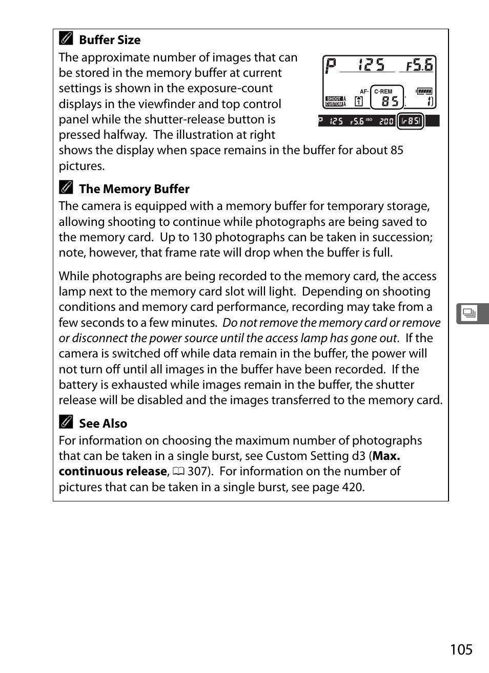 Nikon D3S User Manual | Page 131 / 460