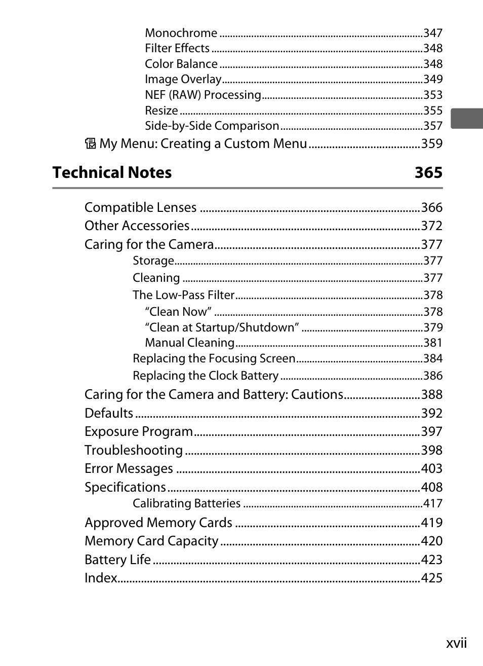 Nikon D3S User Manual | Page 19 / 460