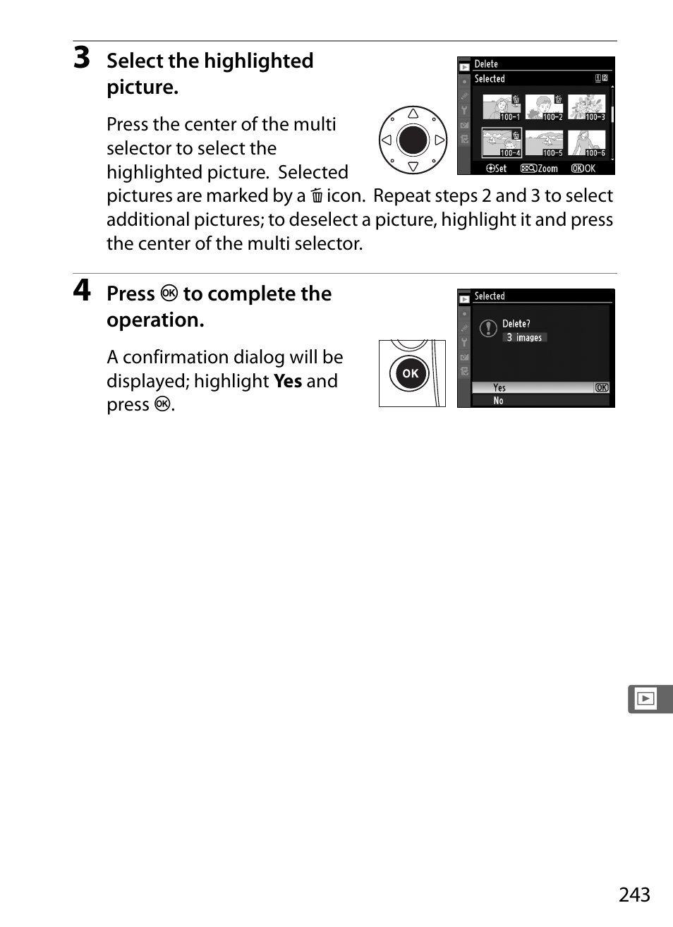 Nikon D3S User Manual | Page 269 / 460