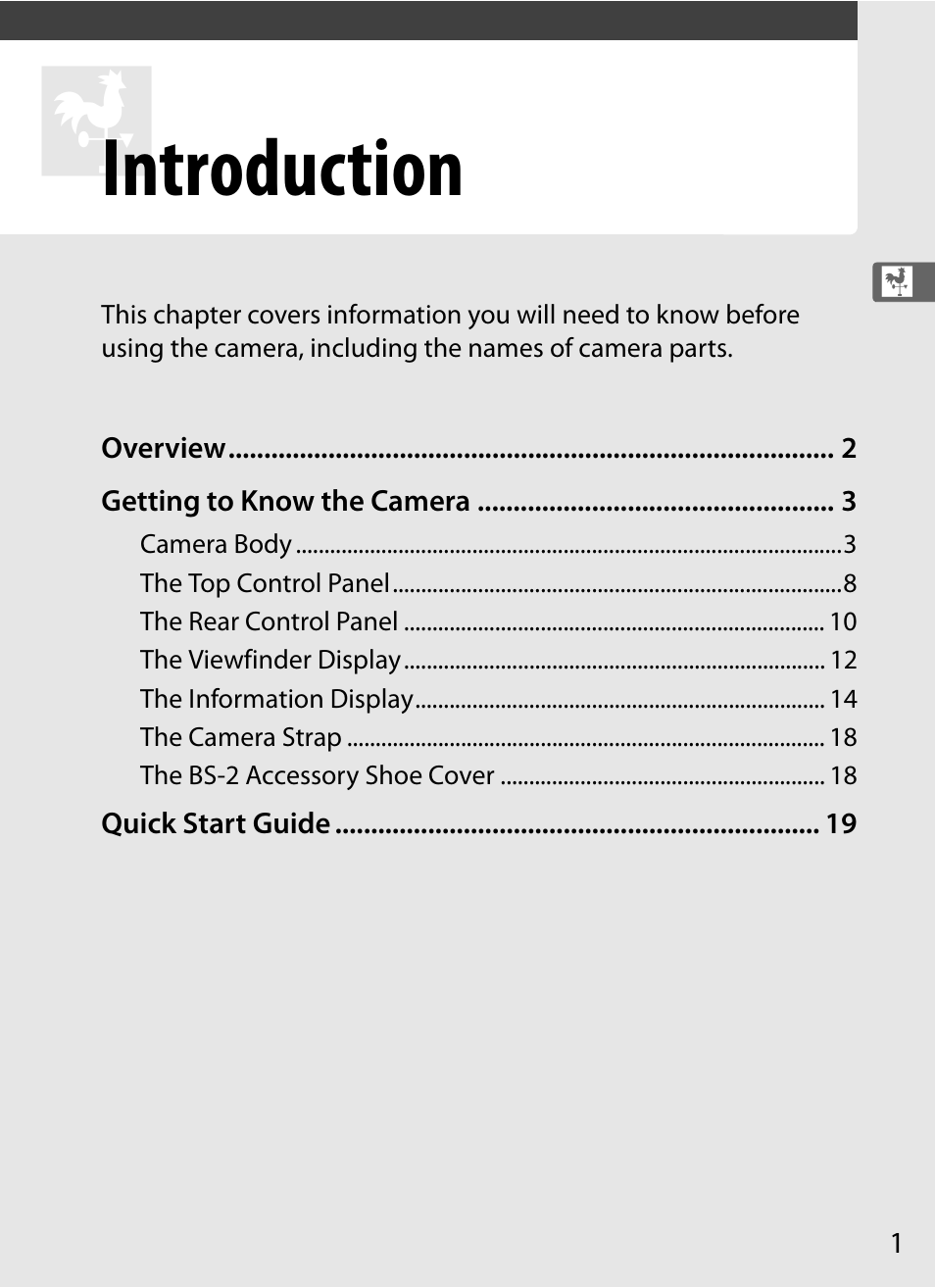 Introduction | Nikon D3S User Manual | Page 27 / 460