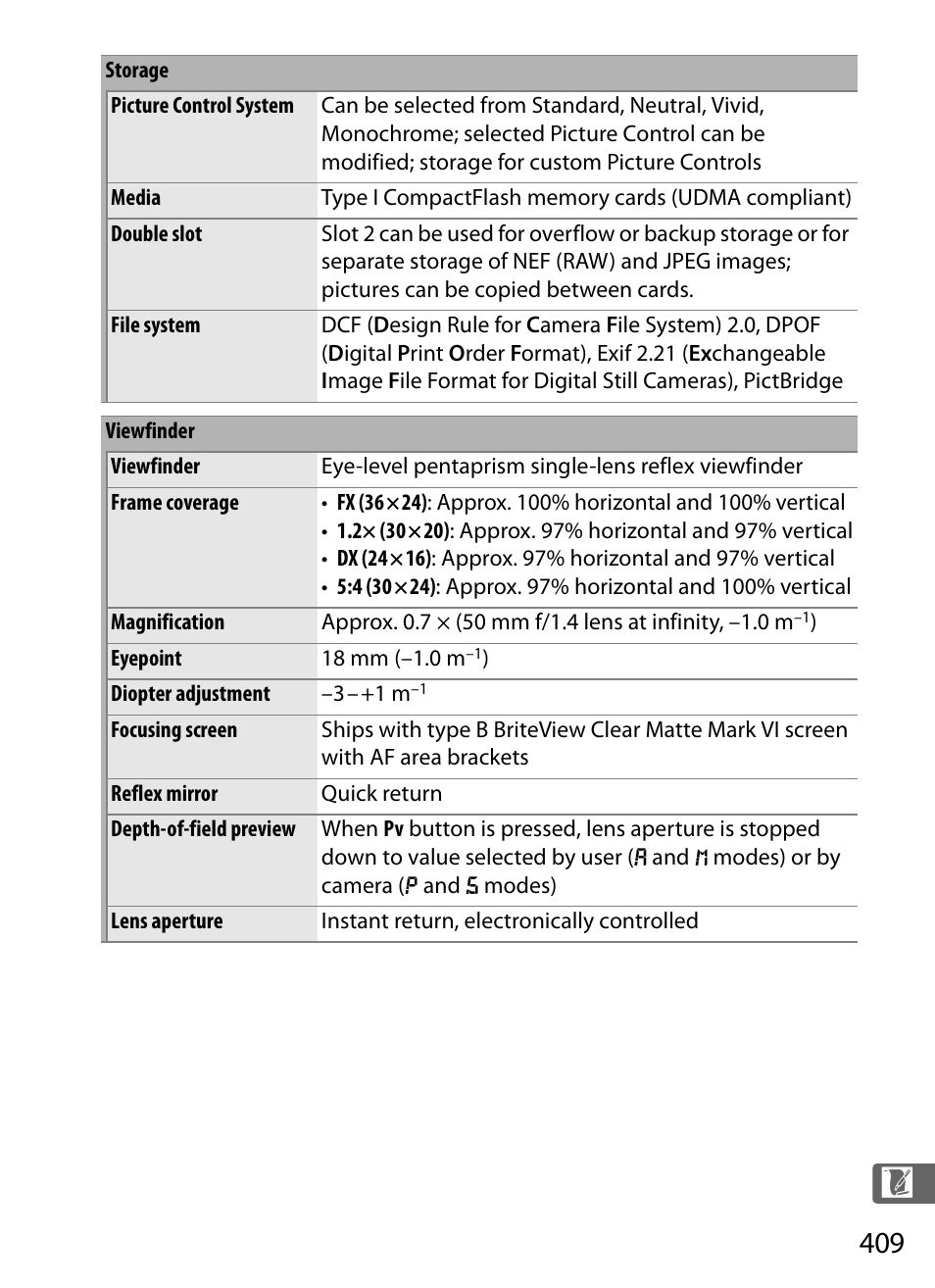 Nikon D3S User Manual | Page 435 / 460