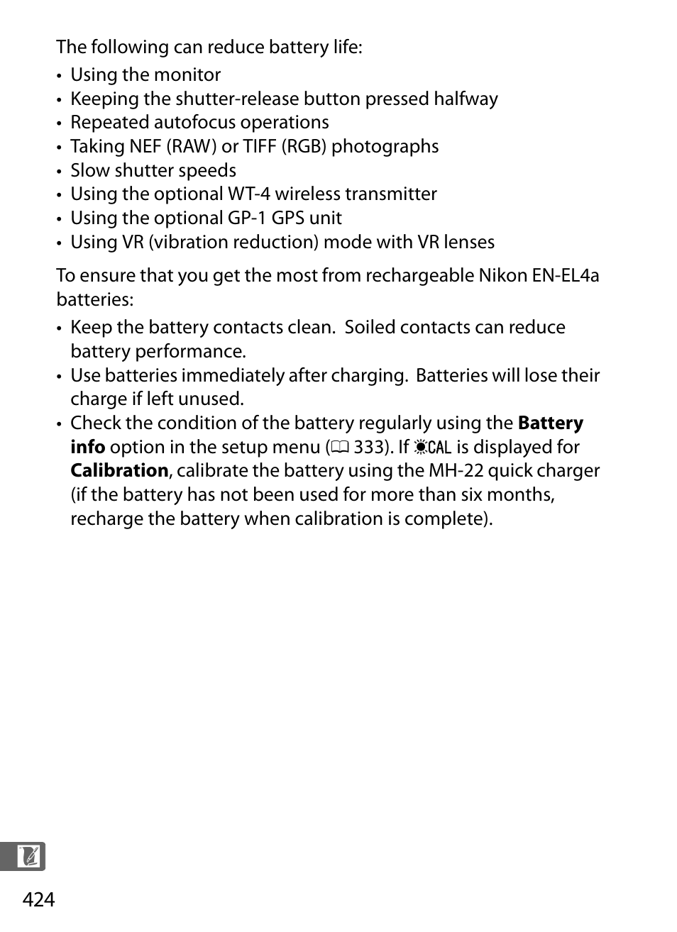 Nikon D3S User Manual | Page 450 / 460