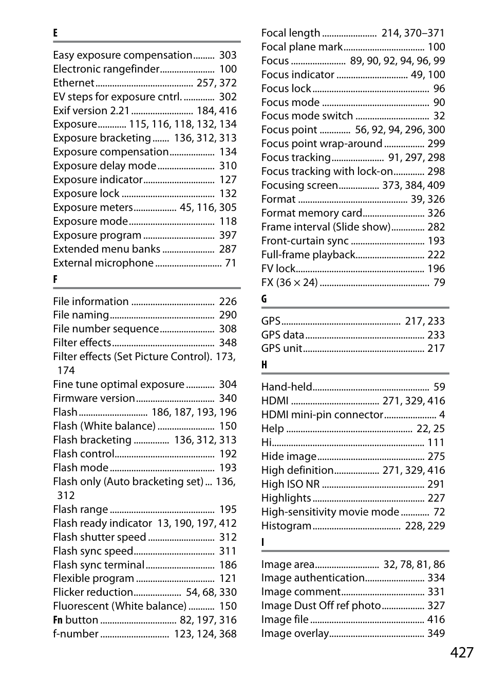 Nikon D3S User Manual | Page 453 / 460