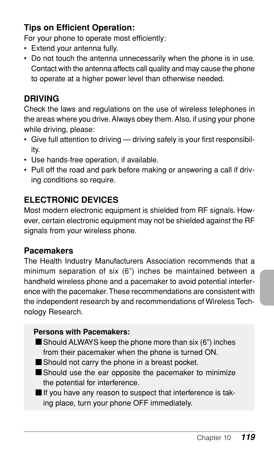 Audiovox CDM9500 User Manual | Page 120 / 145