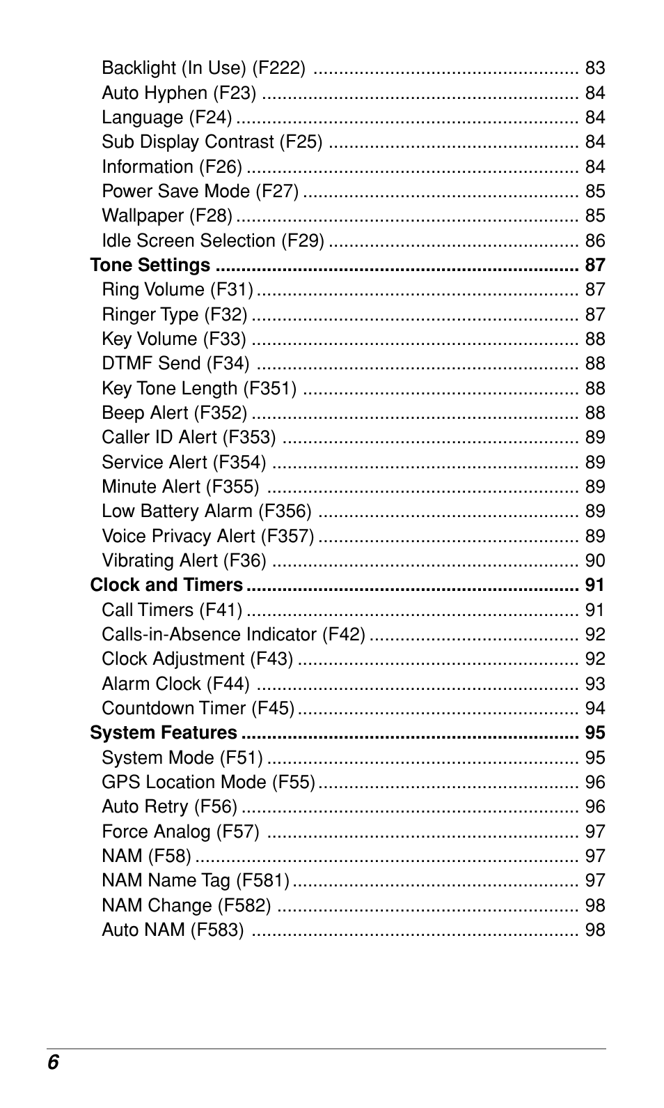 Audiovox CDM9500 User Manual | Page 7 / 145