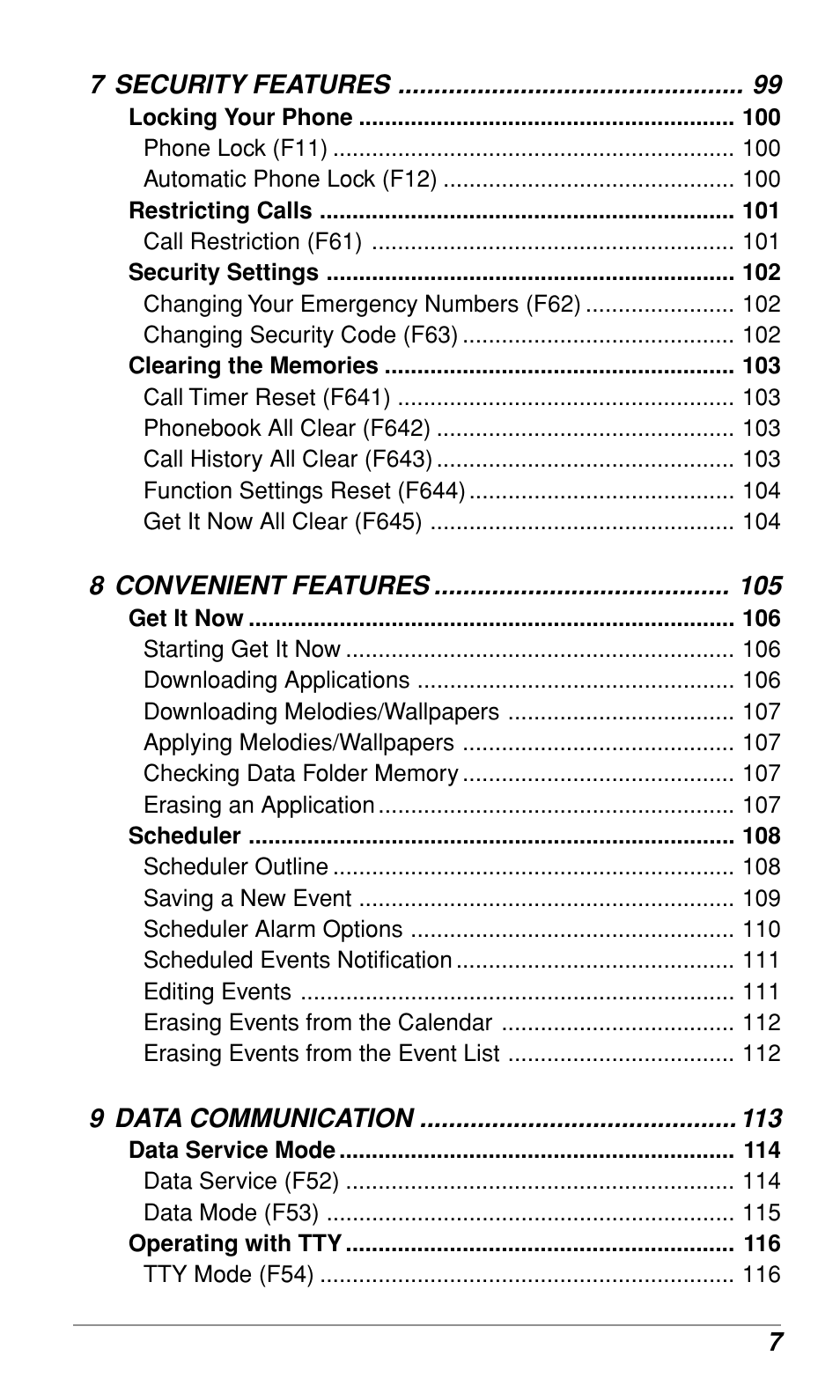 Audiovox CDM9500 User Manual | Page 8 / 145