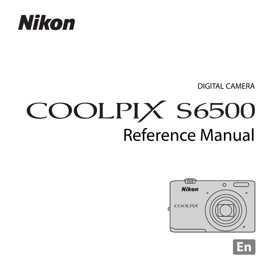 Nikon S6500 User Manual | 284 pages