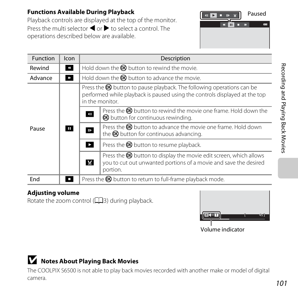 Nikon S6500 User Manual | Page 123 / 284