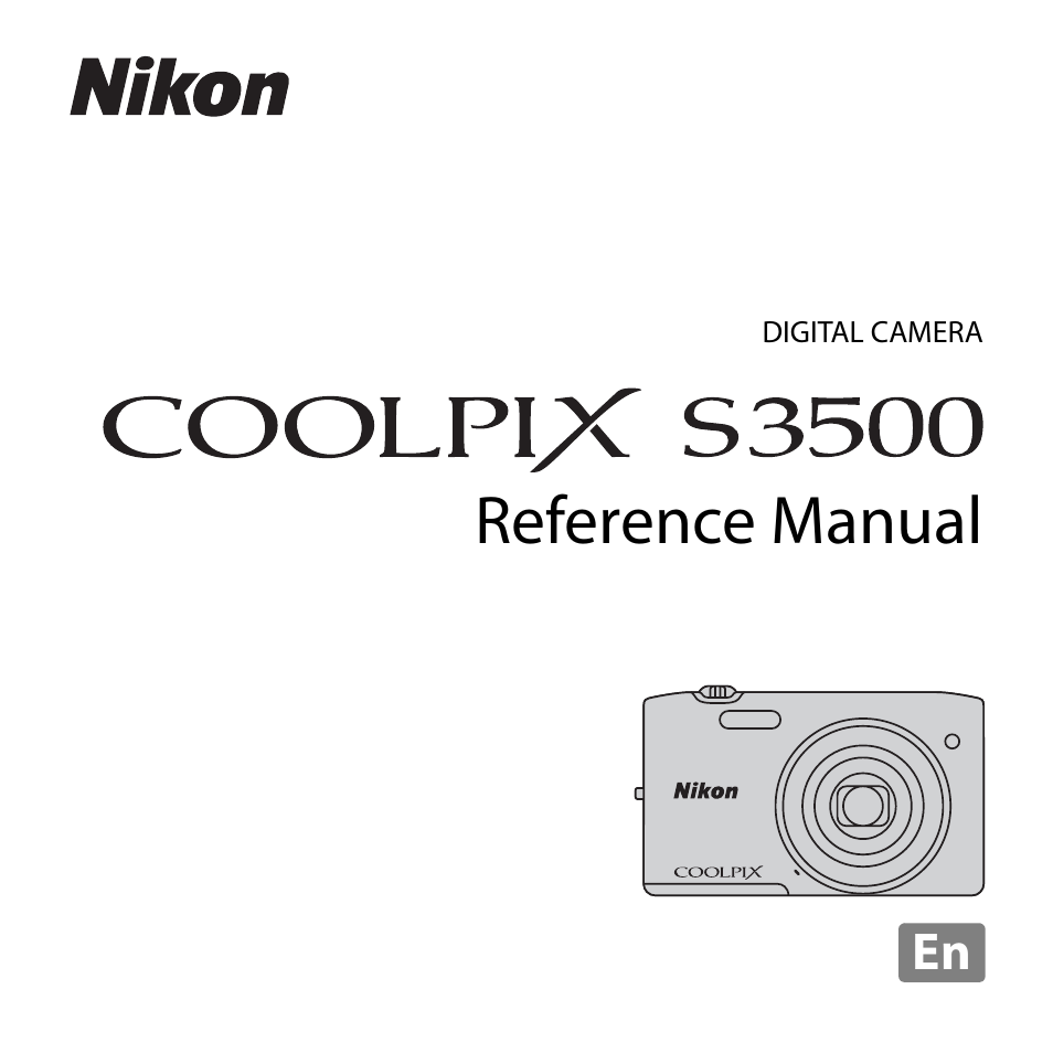Nikon S3500 User Manual | 248 pages