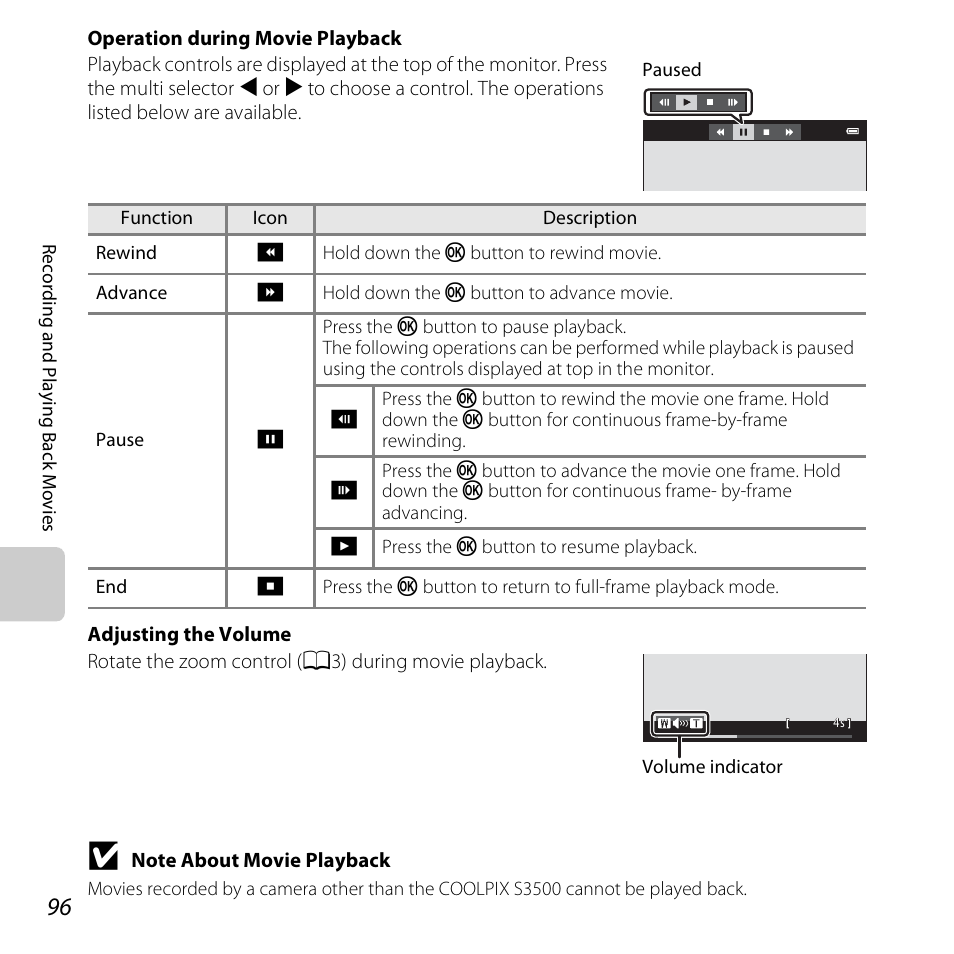 Nikon S3500 User Manual | Page 114 / 248