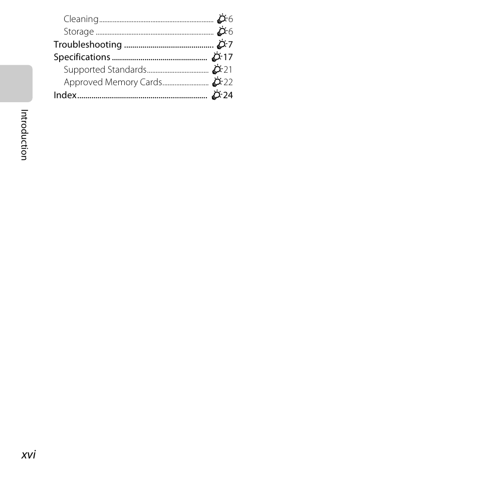 Nikon S3500 User Manual | Page 18 / 248