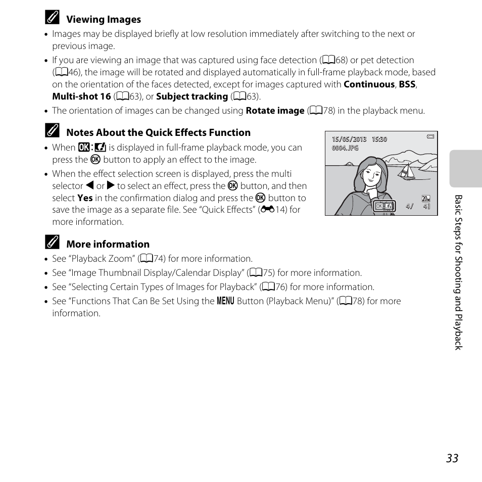 Nikon S3500 User Manual | Page 51 / 248