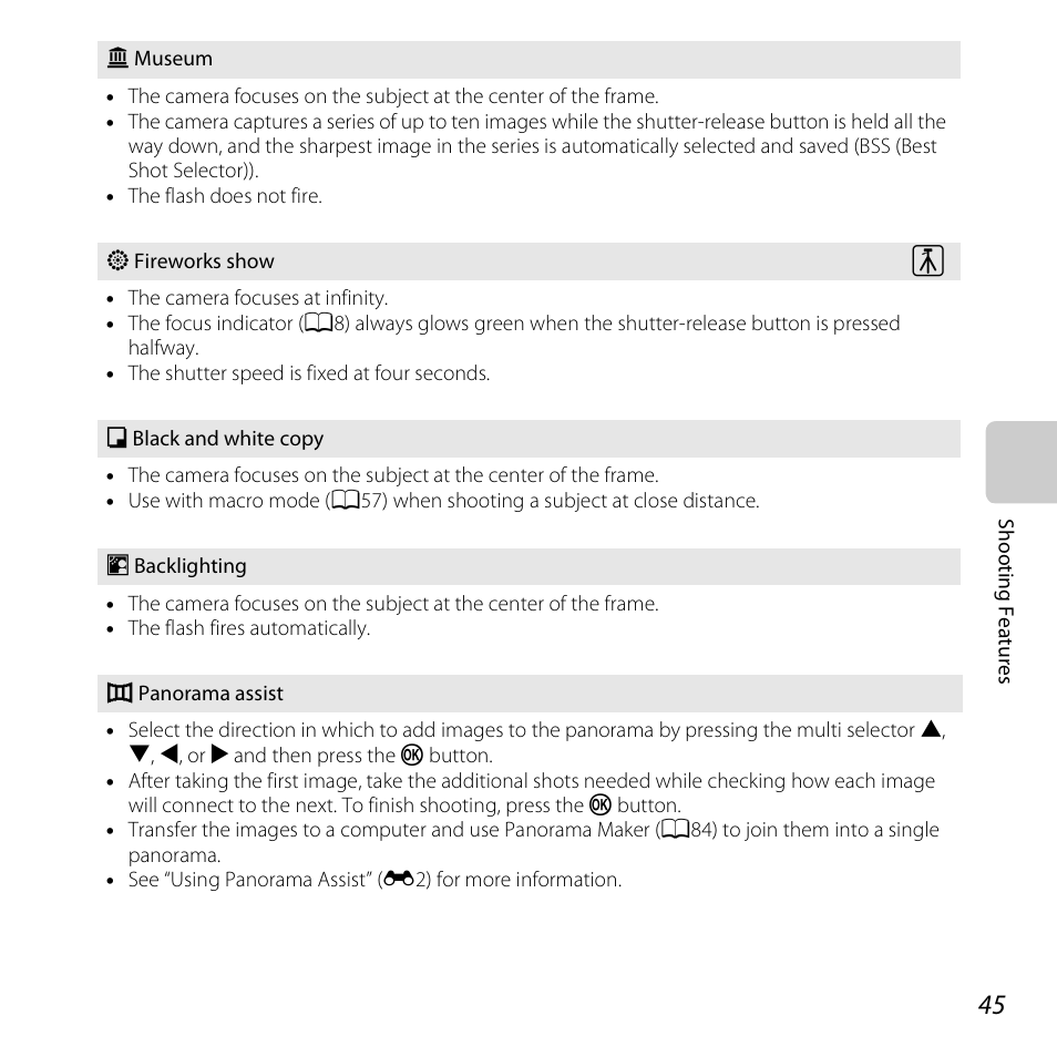 Nikon S3500 User Manual | Page 63 / 248