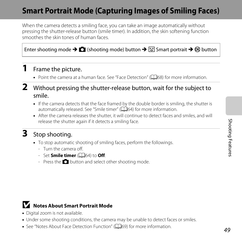 Nikon S3500 User Manual | Page 67 / 248