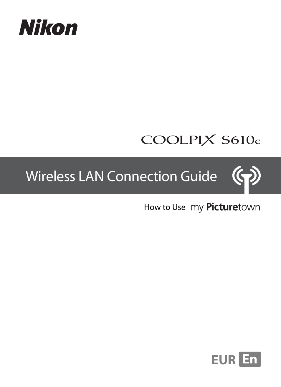 Nikon Coolpix S610 User Manual | 63 pages
