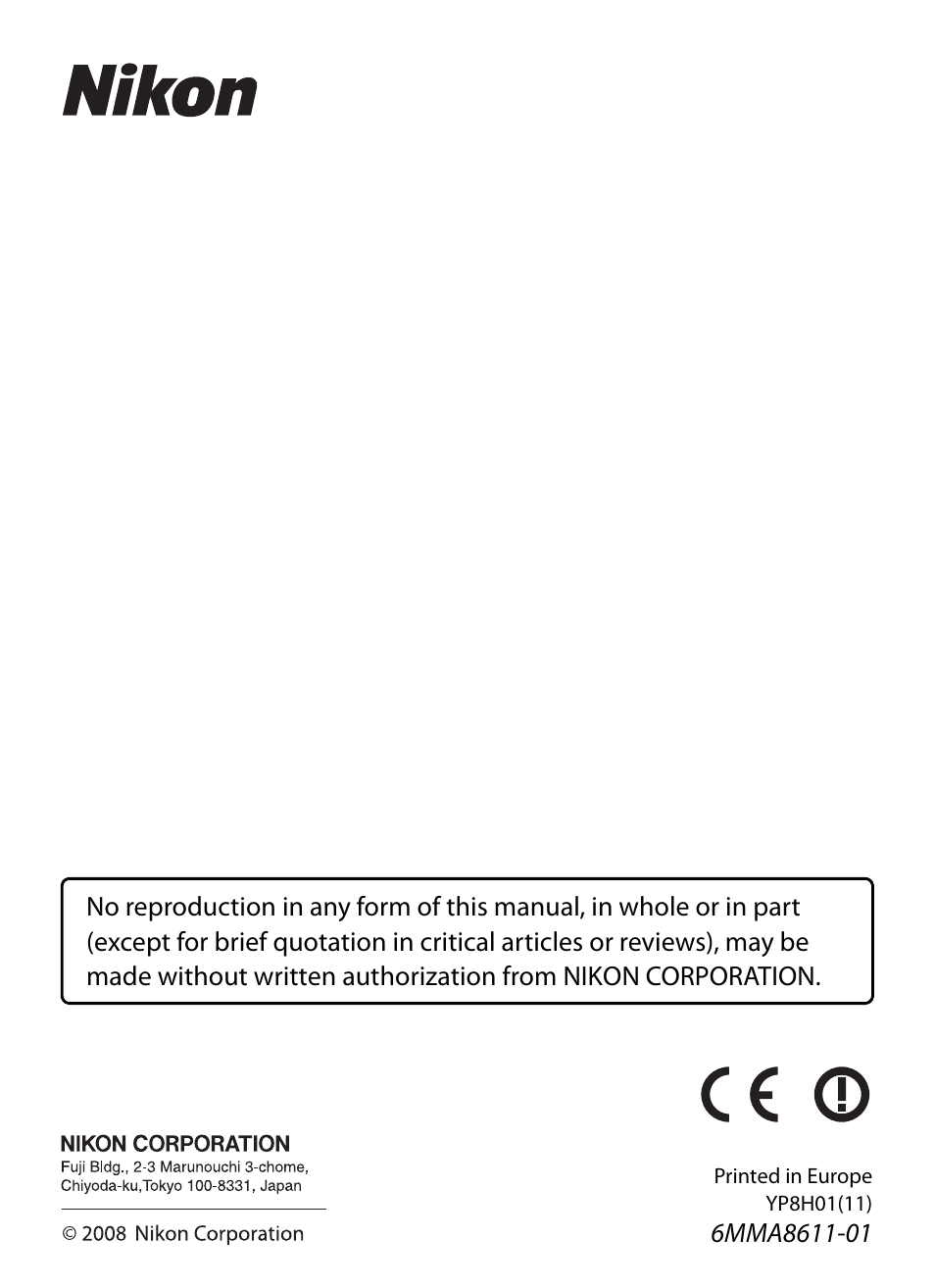 Nikon Coolpix S610 User Manual | Page 63 / 63