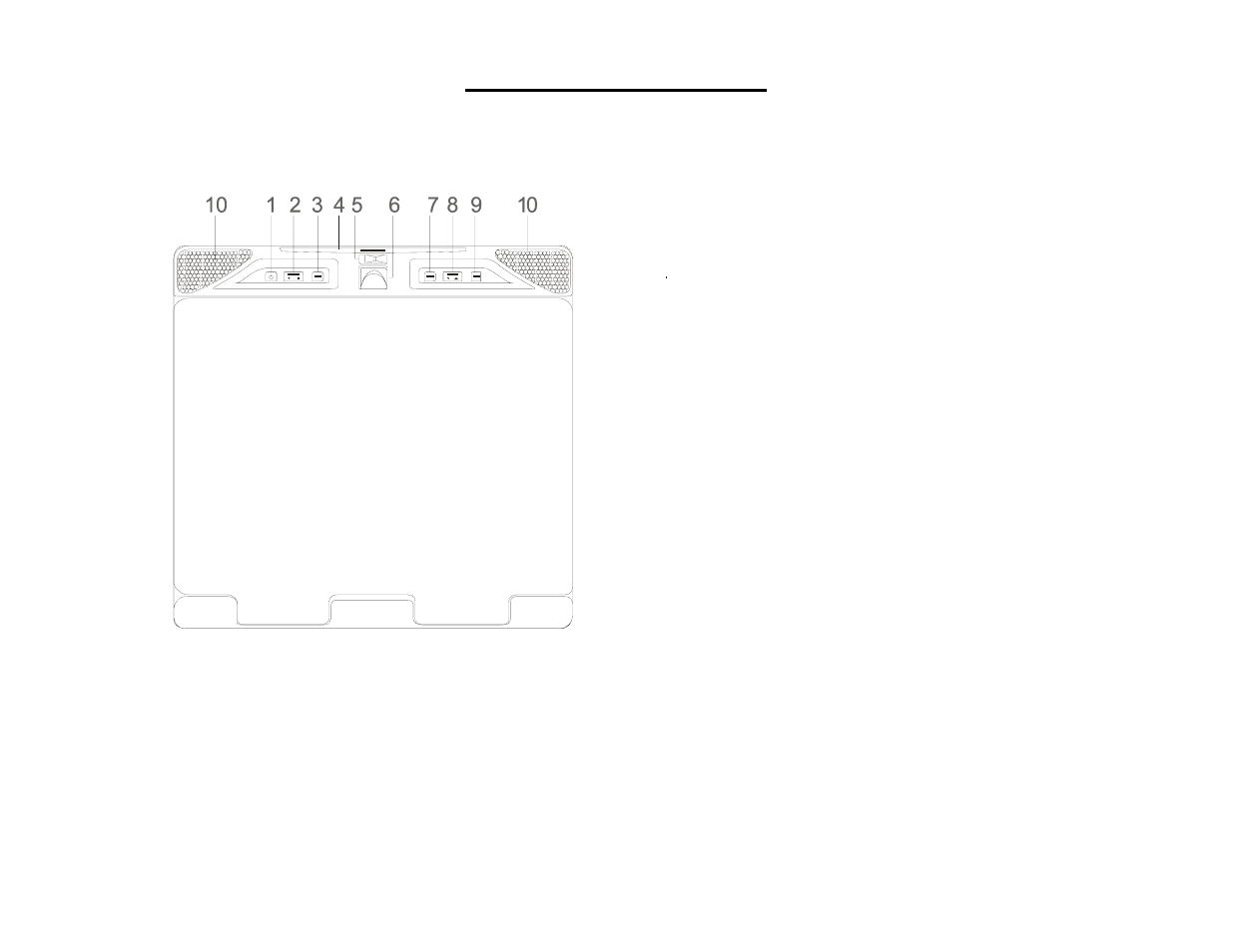 Front panel feature | Audiovox LCM1502TV User Manual | Page 4 / 31