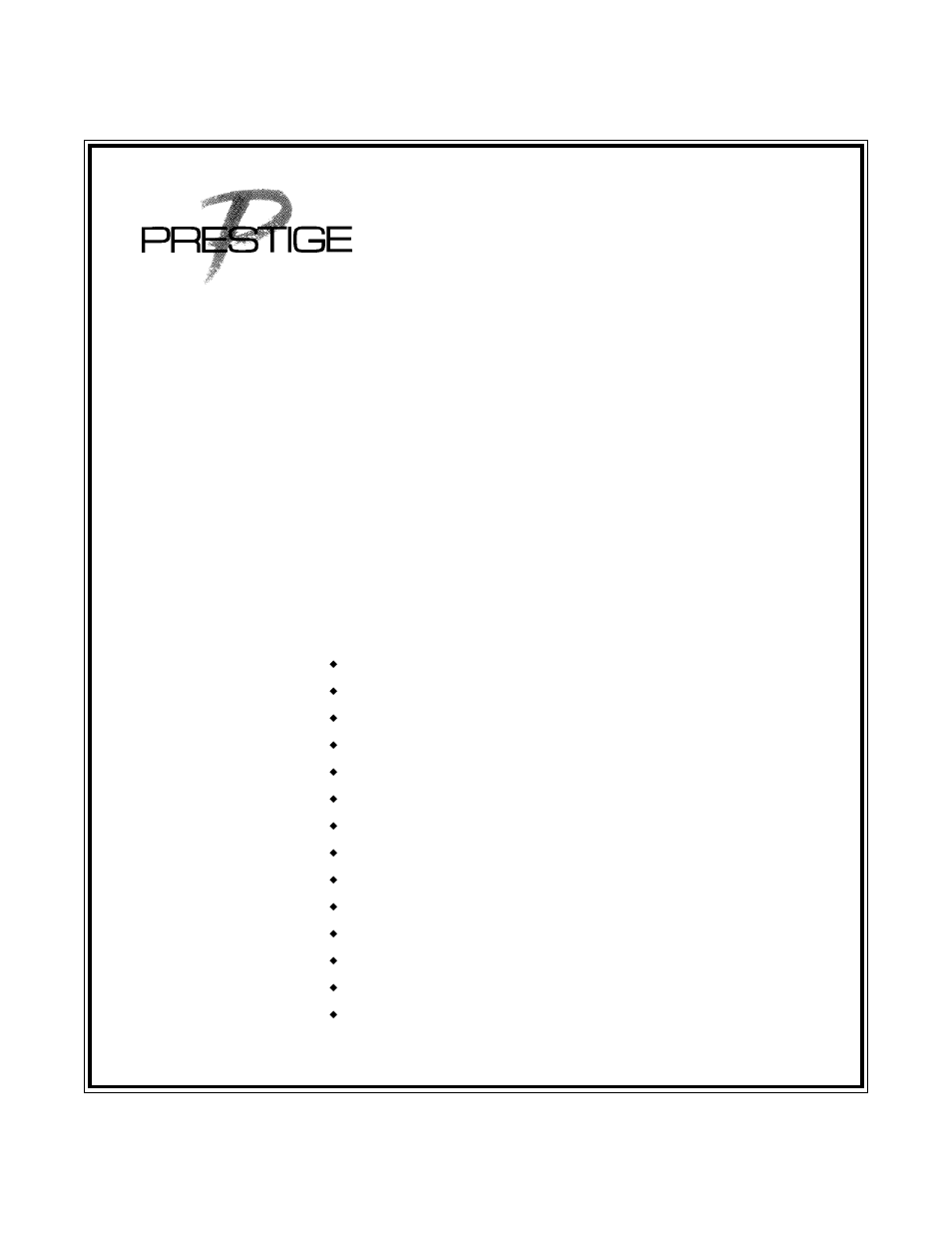 Audiovox Prestige APS-45B User Manual | 8 pages