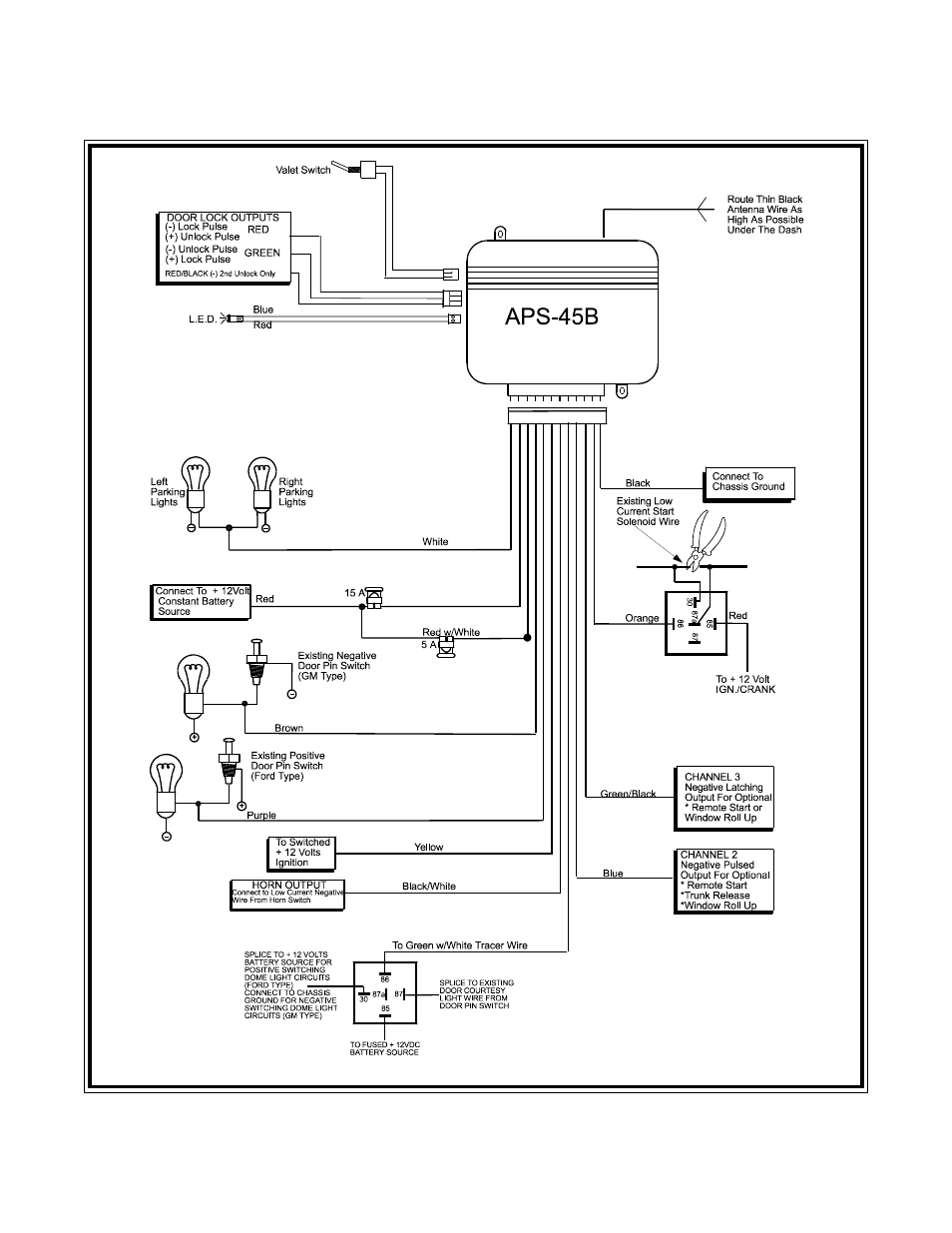 Audiovox Prestige APS-45B User Manual | Page 8 / 8