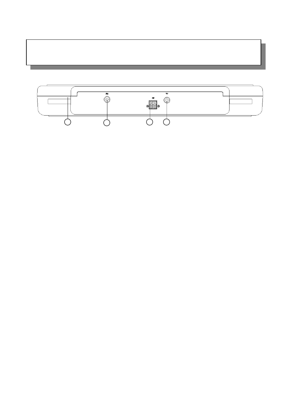 Rear panel connections | Audiovox VE705 User Manual | Page 12 / 20