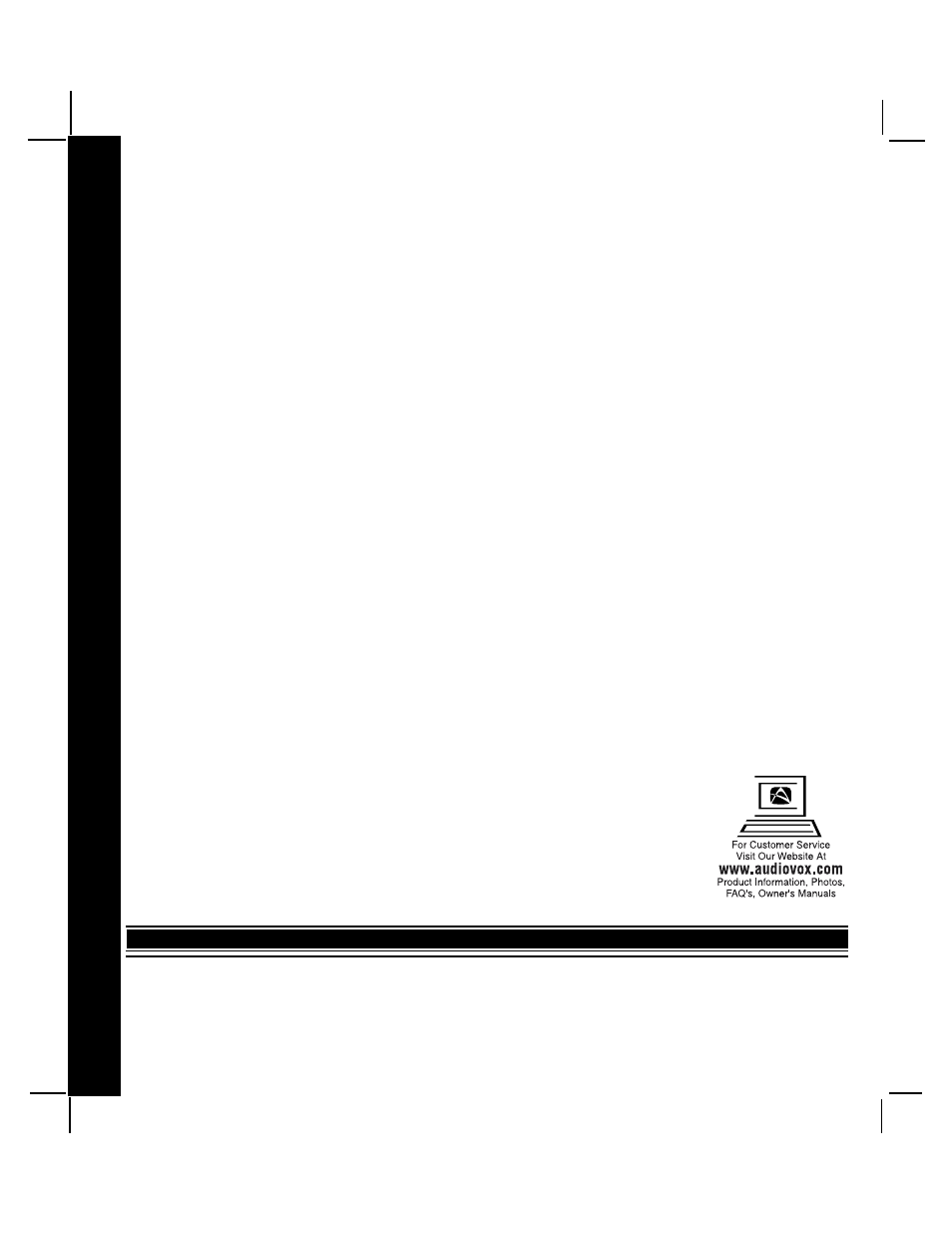 Audiovox AV-428 User Manual | Page 16 / 16