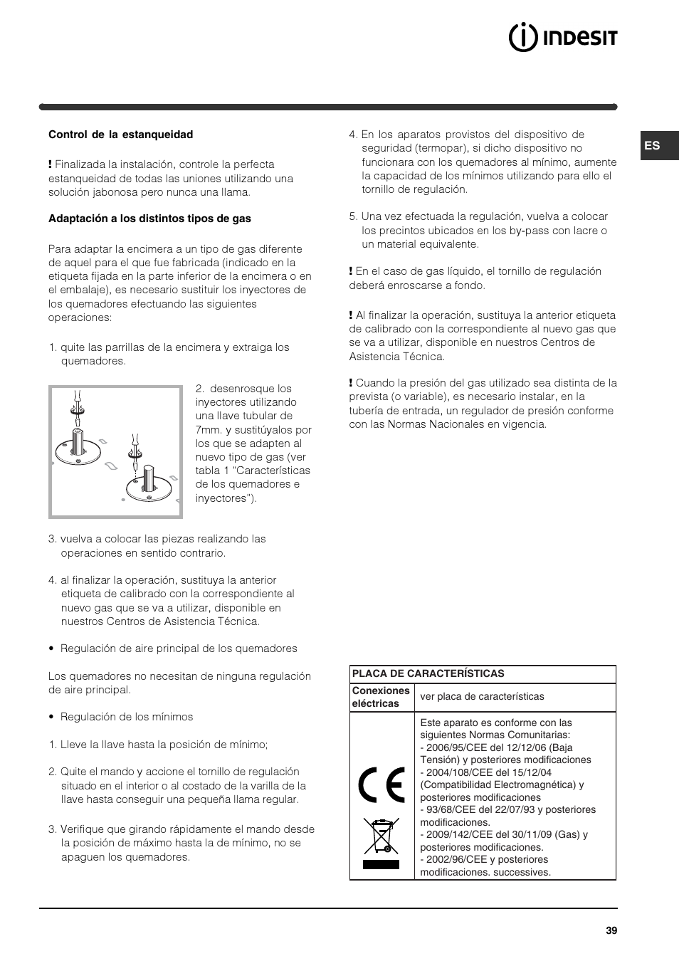 Indesit PIM640ASWH User Manual | Page 39 / 56