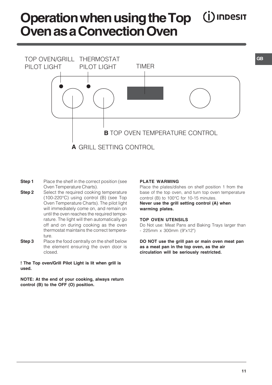 Indesit FIMU23WH User Manual | Page 11 / 28