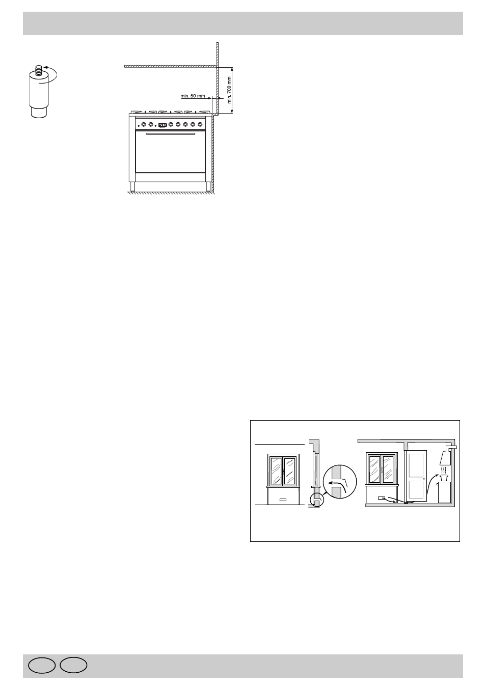 Instructions for the installer, Ie gb | Indesit KP59MS-CX-G User Manual | Page 10 / 16