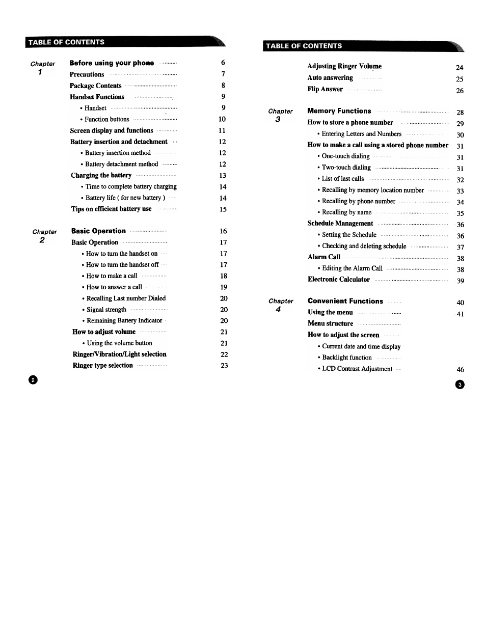 Audiovox CDM3300 User Manual | Page 2 / 60